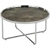 Home4You Kavos staliukas ASTOR D80xH40cm Pilka