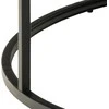 Home4You Coffee table SPIRO D80xH40cm, juodas