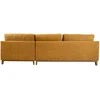 Kampinė sofa BASIL dešinioji kampinė, oranžinė