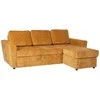 Home4You Kampinė sofa-lova INGA geltona