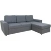 Home4You Kampinė sofa lova INGMAR pilka