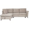 Home4You Sofa-lova LINDY LC, Kampinė, Šviesiai Ruda