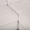 Home4You Kampinė sofa-lova „SCALA“, šviesiai pilkos spalvos
