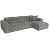 Home4You Kampinė sofa BELISMA RC Pilka