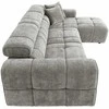 Home4You Kampinė sofa BELISMA RC Pilka
