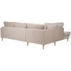 Kampinė sofa „HANSON LC“, smėlio spalvos