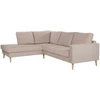 Kampinė sofa „HANSON LC“, smėlio spalvos
