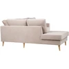 Kampinė sofa „HANSON LC“, smėlio spalvos
