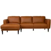 Lova Home4You Kampinė sofa „HAVANNA LC“, konjako rudos spalvos