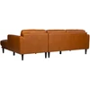 Home4You Kampinė sofa „HAVANNA RC“, konjako rudos spalvos