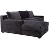 Lova Kampinė sofa „HERDIS LC“, tamsiai pilka
