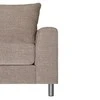 Home4You Kampinė sofa LEILA LC, smėlio spalvos
