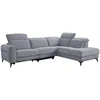 Lova Kampinė sofa „LUISA RC“, su elektrine atlošimo funkcija, pilka