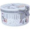 Home4You Puodelis/lėkštė MIA SNOW 180ml dovanų dėžutėje