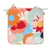 Home4You Paminkštinimas kėdei NORDIC FLOWER, 39x39x2,5cm, gėlių raštas
