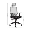Biuro kėdė JOY 64x64xH115-125cm