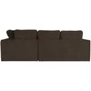 Home4you Kampinė sofa EDRA Tamsiai pilka