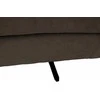 Home4you Kampinė sofa EDRA Tamsiai pilka