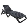 Home4You Gultas Progarden SCIROCCO, antracito, 187 x 71 x 44.5 cm