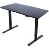 Home4you Stalas ERGO FIT 1 Variklis, 120x68 cm, Juodas