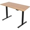 Home4you Elektrinis stalas ERGO FIT 1 variklio, 120x68cm, juodas/ąžuolas