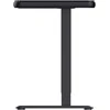 Home4you Rašomasis Stalas ERGO FIT Elektrinis, 122x62 cm, Juodas