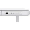 Home4you Stalas ERGO FIT Elektrinis, Reguliuojamo aukščio, Baltas, 122x62 cm