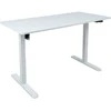 Home4you Reguliuojamo aukščio darbo stalas ERGO LIGHT su 1 varikliu 120x60cm, baltas