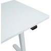 Home4you Reguliuojamo aukščio darbo stalas ERGO LIGHT su 1 varikliu 120x60cm, baltas