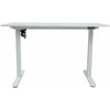 Home4you Reguliuojamo aukščio darbo stalas ERGO LIGHT su 1 varikliu 120x60cm, baltas