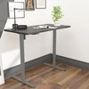Home4you Reguliuojamo aukščio darbo stalas ERGO OPTIMAL su 1 varikliu 120x60cm