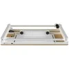 Home4You Rašomasis stalas ERGO su 1 varikliu 120x60x72-121cm, Spalva: balta
