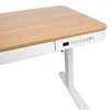 Home4you Reguliuojamo aukščio darbo stalas ERGO su 1 varikliu 120x60xh72-121cm