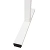 Rašomasis stalas ERGO su 1 varikliu, 120x60xH73-121cm, Spalva: balta/ąžuolas