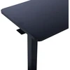 Home4You Desk ERGO with one leg 70x40xH66-106cm, manual, juodas