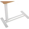 Home4You Desk ERGO with one leg 70x40xH66-106cm, manual, oak/baltas