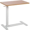 Home4You Desk ERGO with one leg 70x40xH66-106cm, manual, oak/baltas