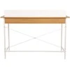Stalas FERDIE 120x48cm, Uosio/Balta