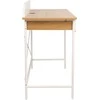 Stalas FERDIE 120x48cm, Uosio/Balta