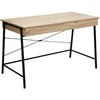 Rašomasis stalas HANNES 120x60xH76cm Rustic melaminas