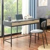 Home4you Rašomasis stalas HELVE 120x48xH76cm Melaminas