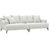 Home4You Sofa MAGNOLIA 4-vietė, šviesiai smėlio