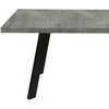Fotelis Home4You Valgomojo stalas BRIGIT 159/198x84,5xh77cm, betonas