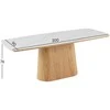 Fotelis Home4You Valgomasis stalas CHASE 200x90xH76cm