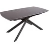 Home4You Dining table CINTRA 160+40+40x90xH76,5/80cm
