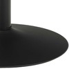 Black Red White Home4You Valgomojo stalas IBIZA Juodas marmuras Stalas (MT_ACT/STO_GRAUS_110X74-BLACK)
