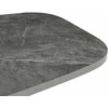 Fotelis Home4You Valgomojo stalas RAMONA 180/220x90xH75cm Pilkas