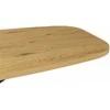 Fotelis Home4You Valgomojo stalas RAMONA 180/220x90xH75cm Šviesus medis