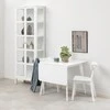 Home4You Actona Stalas Roxby prailginamas baltas