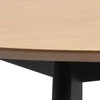 Fotelis Home4you Valgomasis stalas ROXBY, D105xh76cm